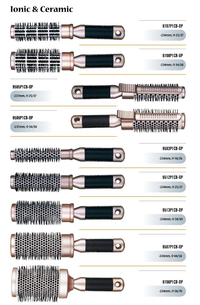 Ionic & Ceramic Hair Brushes