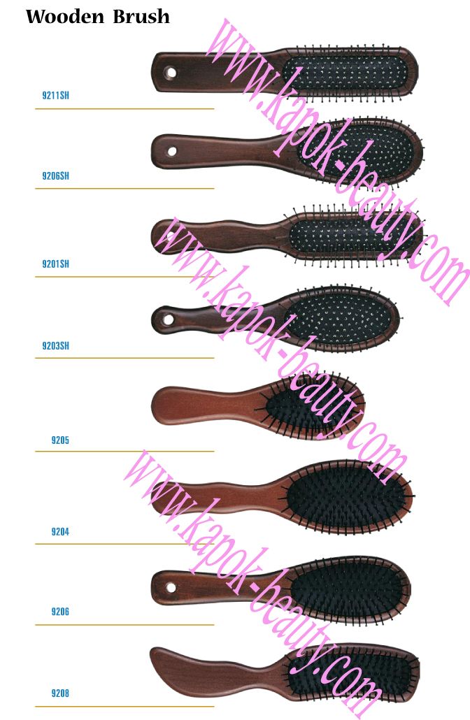 Wooden Hair Brushes