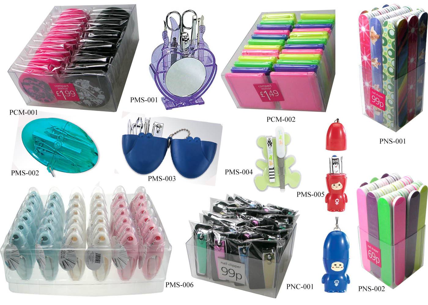Cosmetic and manicure accessories for Gift or promotion