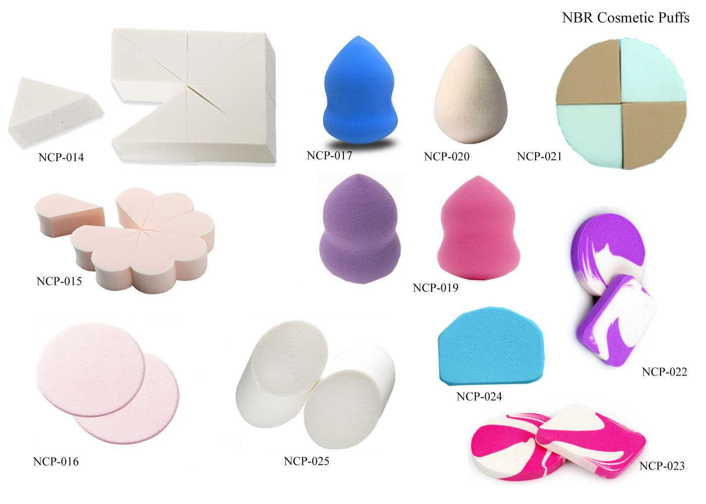 NBR Cosmetic Puffs