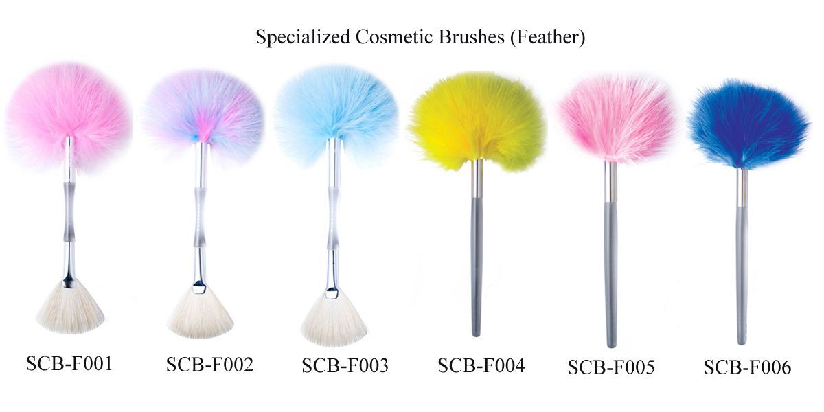 Feather Cosmetic Brushes