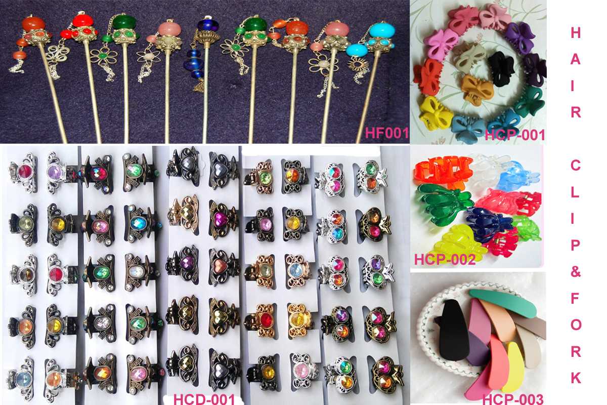 Hair clip and fork