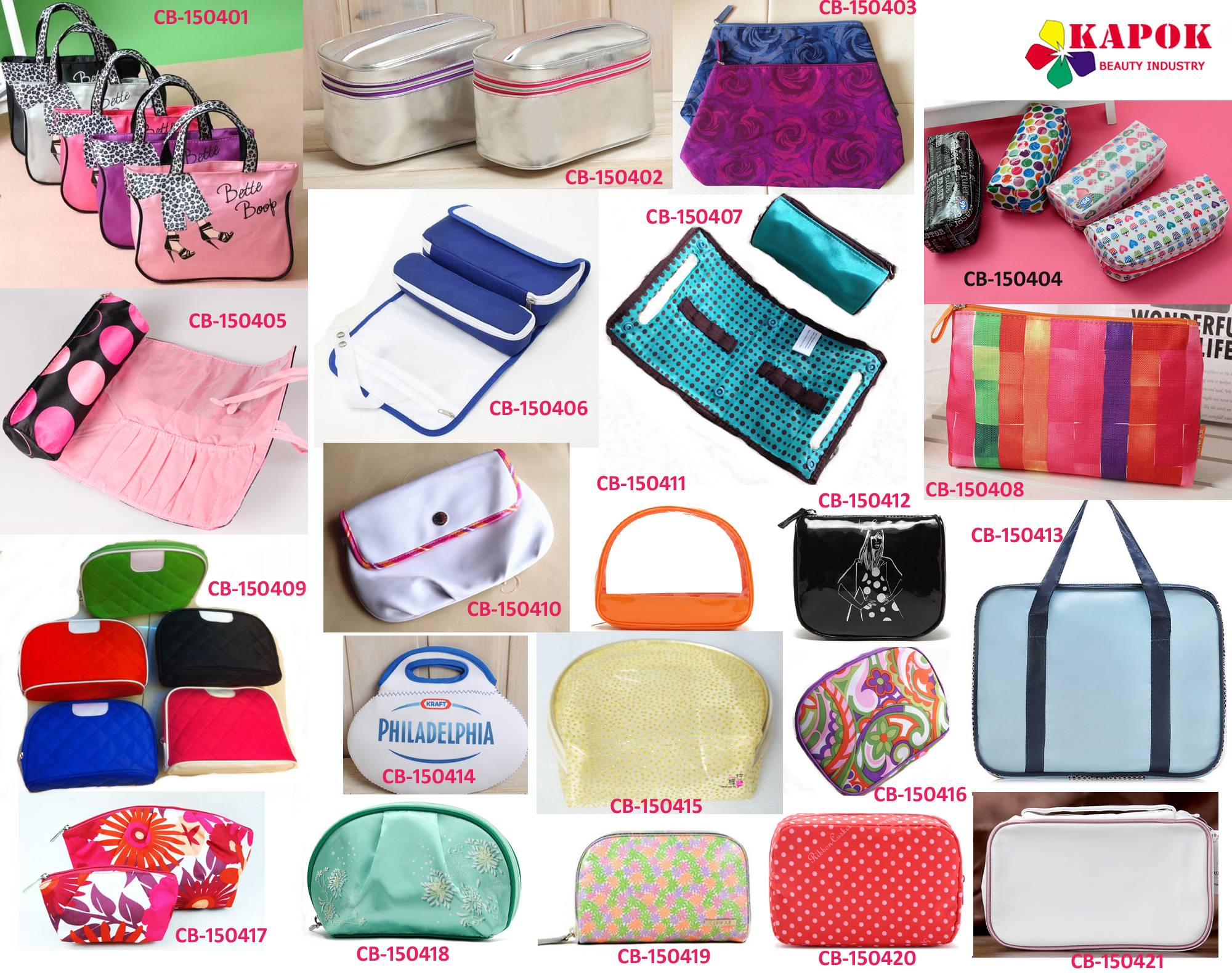 mini bags, makeup bags, cosmetic bags, toiletry pouches