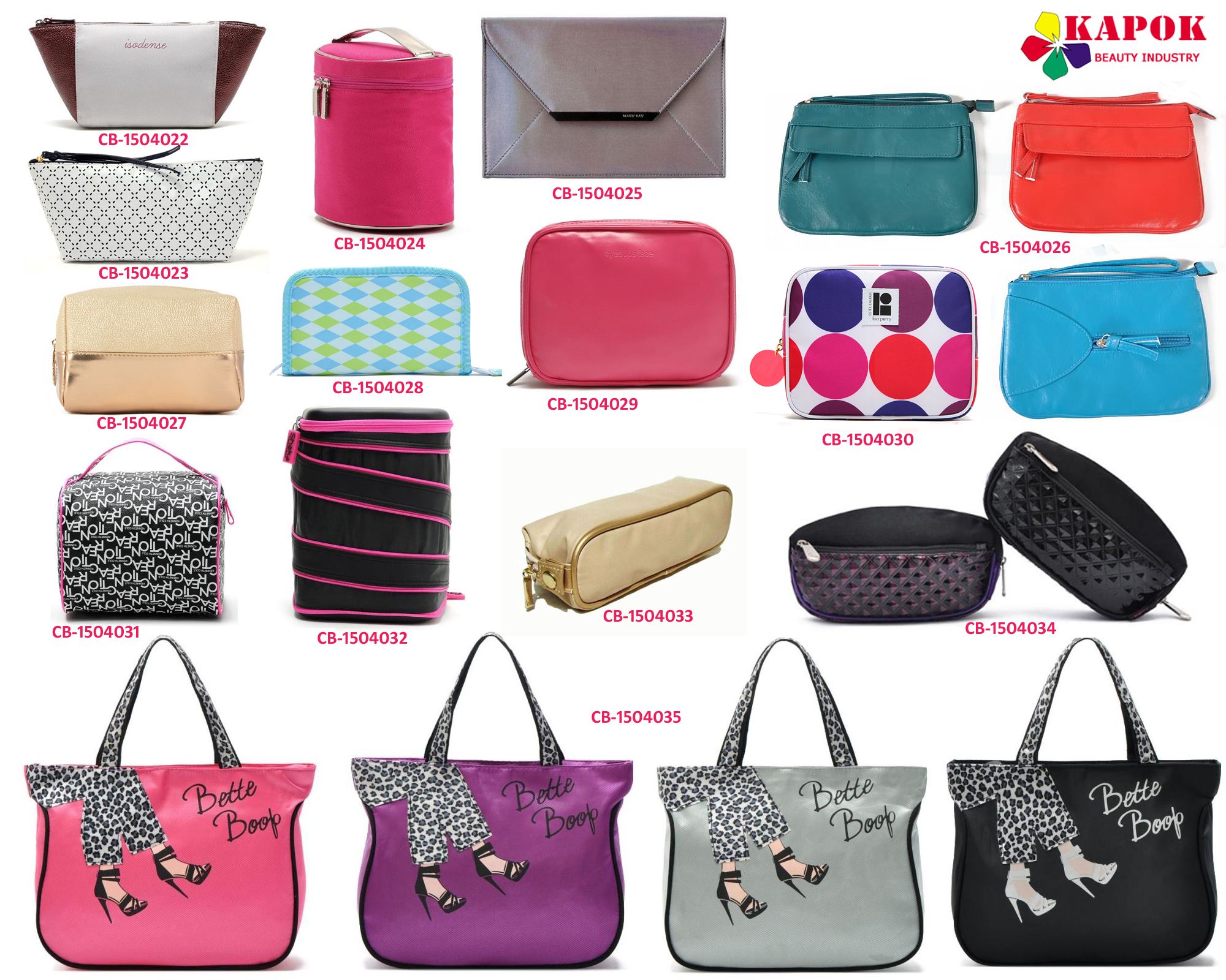 mini bags, makeup pouches, cosmetic bags, toiletry bags