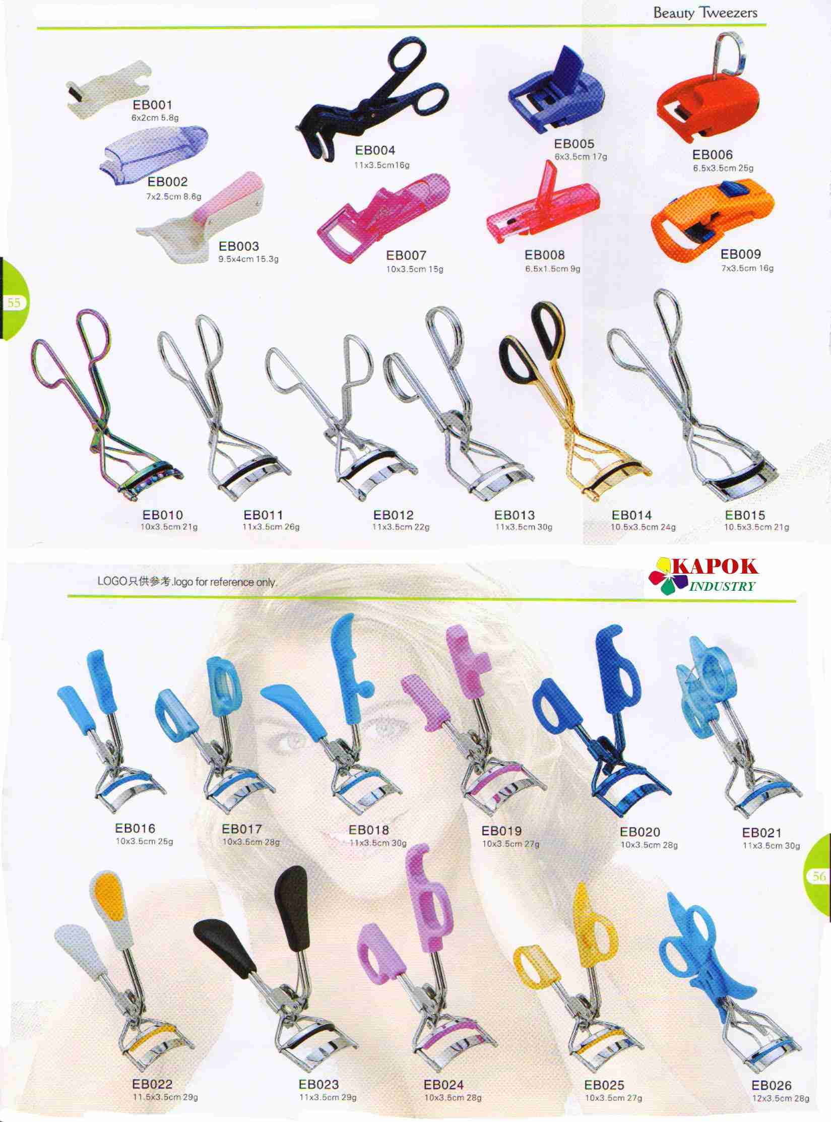 Eyelash curlers