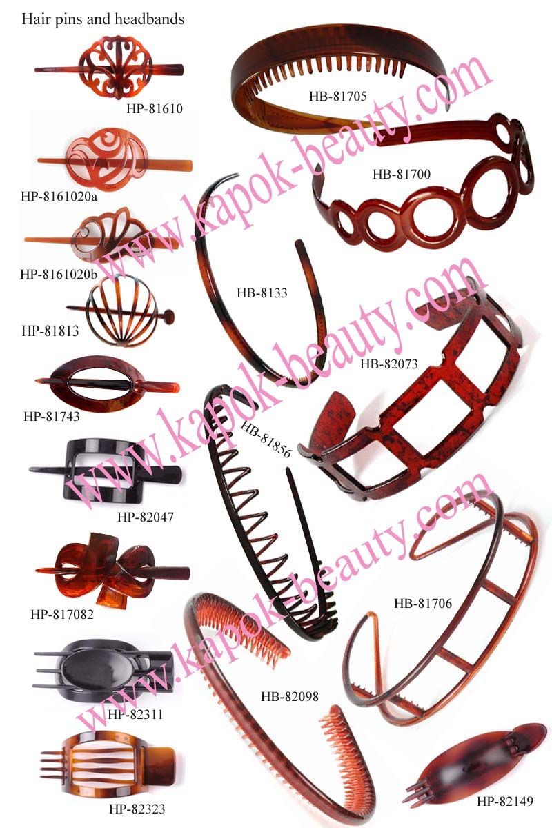 hair pins and headbands