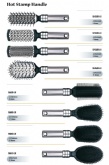 Hot-Stamp Hair Brushes