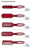 Metal Spraying Hair Brushes