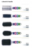 Colorful Mix Colors Handle Hair Brushes