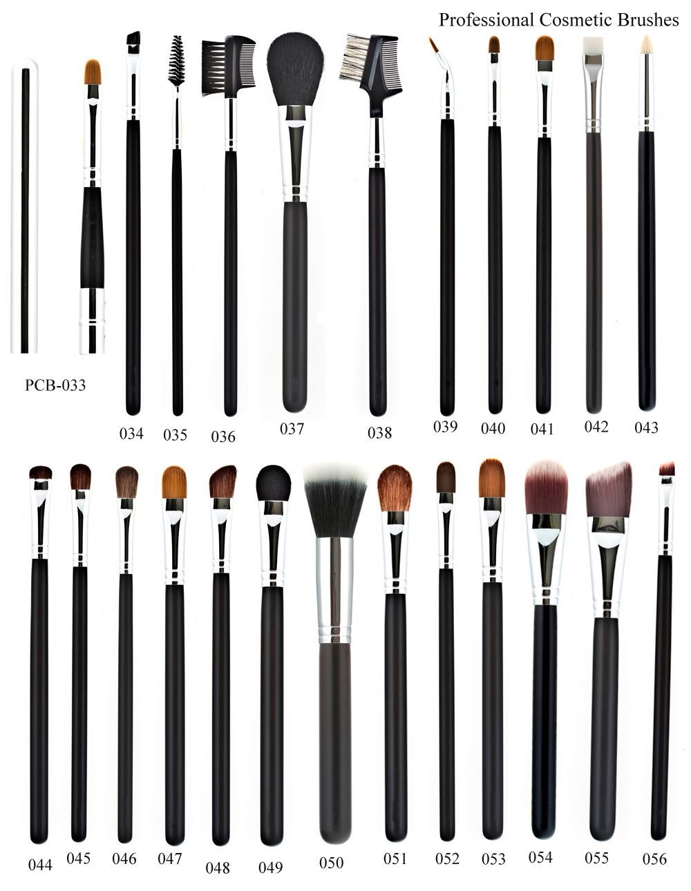 Pinceles de maquillaje profesionales