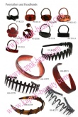 Plastic Ponytailers and headbands