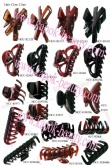 Hair claw clips