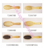 Premium Bamboo Salon Hair Brushes Set