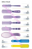 Glitter Hair Brushes