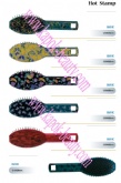 Hot-Stamp Fashion Flower Hair Brushes Set