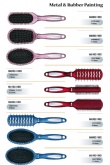 Metal Spraying Hair Brushes