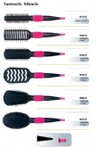 Modern Rosy mix Black Hair Brushes Set