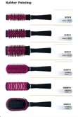 Juego de pinceles para pintar con goma y pelo morado
