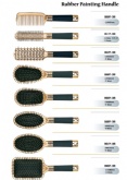 Pinceles de pelo dorado para pintar con goma