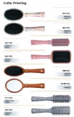Cubic Painting Hair Brushes with mirror