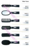 Black Hair Brushes Set