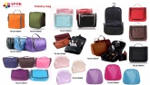 mini bags, makeup bags, cosmetic bags, toiletry pouches, toiletry bags