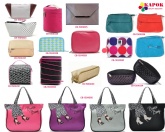 mini bags, makeup pouches, cosmetic bags, toiletry bags