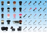 Professional brand private label makeup Cosmetic Brush OEM